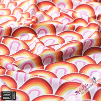 Jersey RAINBOWS by lycklig design ROSA-ORANGE 