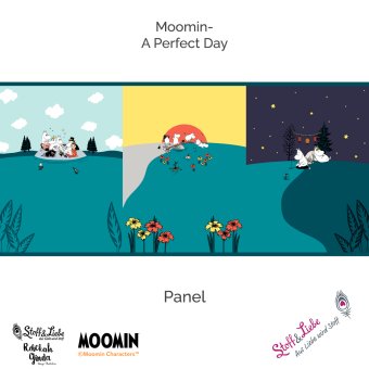 Jersey MOOMINS - A perfect Day PANEL 