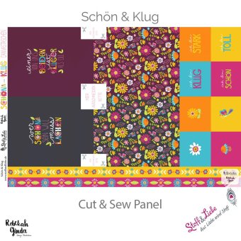 DIY TASCHEN-PANEL Canvas SCHÖN UND KLUG 